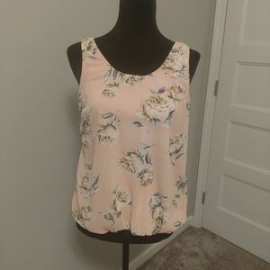 Cute floral tank